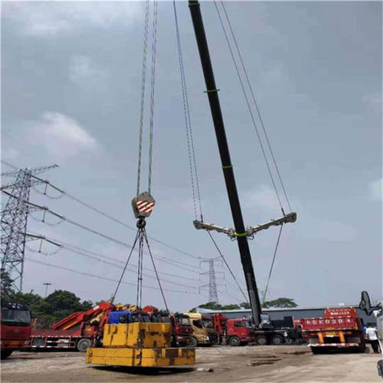 大田镇风电设备吊装